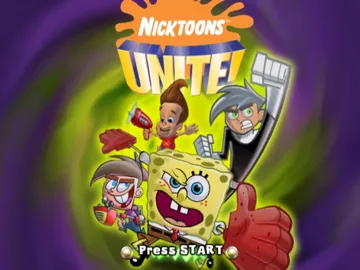 Nicktoons Unite! screen shot title